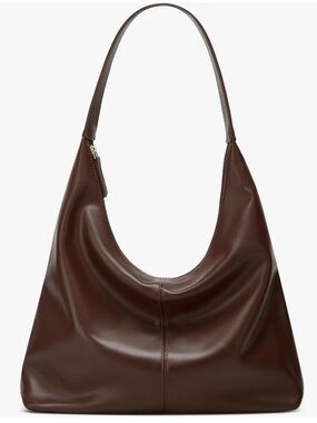 Trendy faux leather hobo shoulder bag